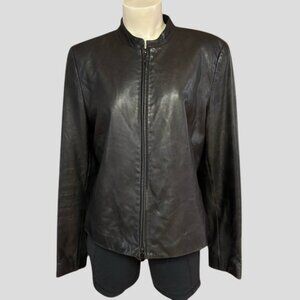 Vintage Danier Butter Soft Black Leather Jacket